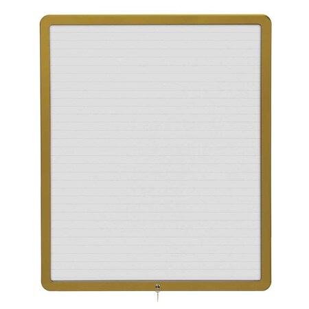 United Visual Products Sliding Door Wood Corkboard, 48"x36", Cher, UV9003OCS-CHERRY-CORK UV9003OCS-CHERRY-CORK